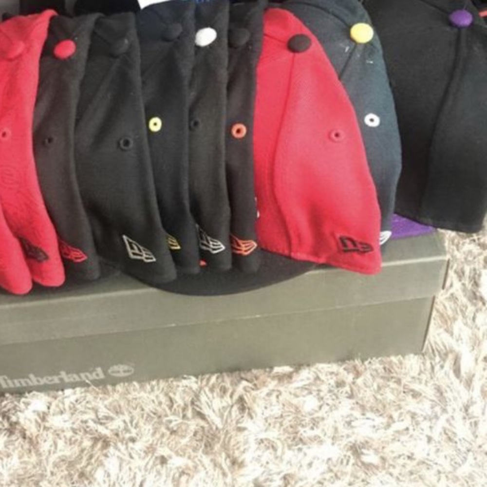 9 hats